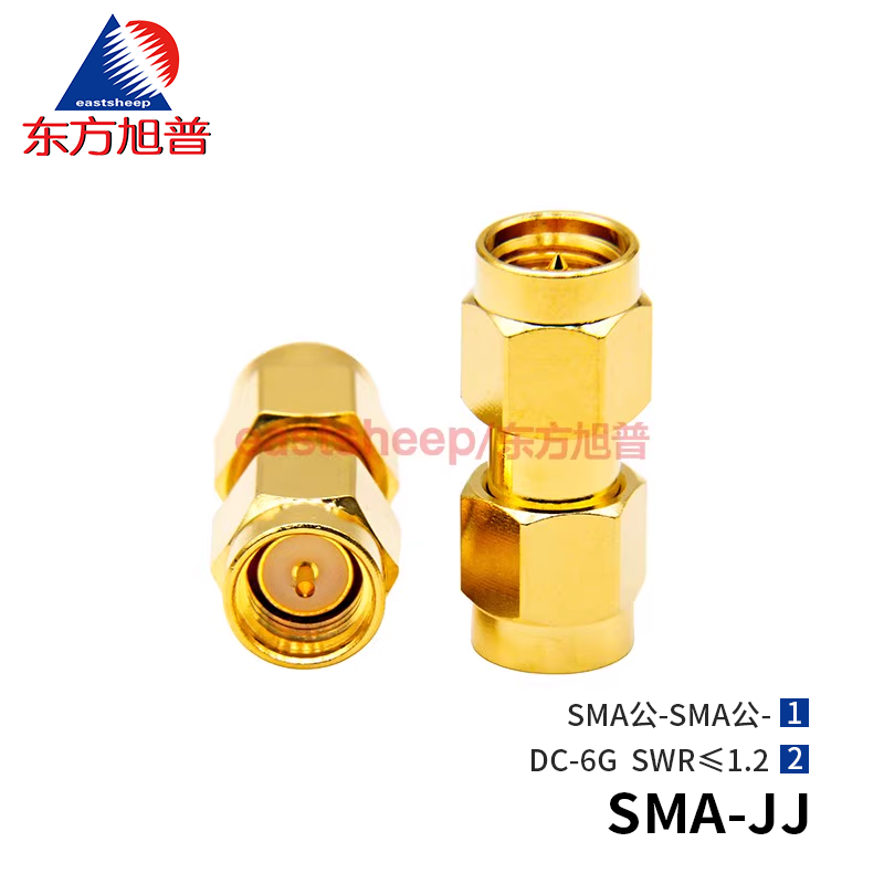 東方旭普 射頻轉接頭SMA雙公頭 SMA-JJ SMA-KK SMA-JK SMA-JJG SMA-KKG SMA-JKG 公轉公 SMA雙陽頭DC 0-18G